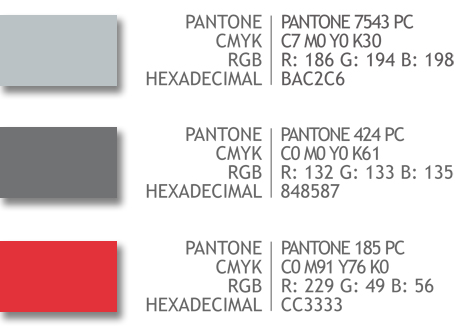 imagen con informacion: Colores corporativos IdiPAZ