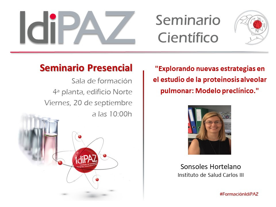 Imagen ilustrativa del seminario científico: Modelo preclínico