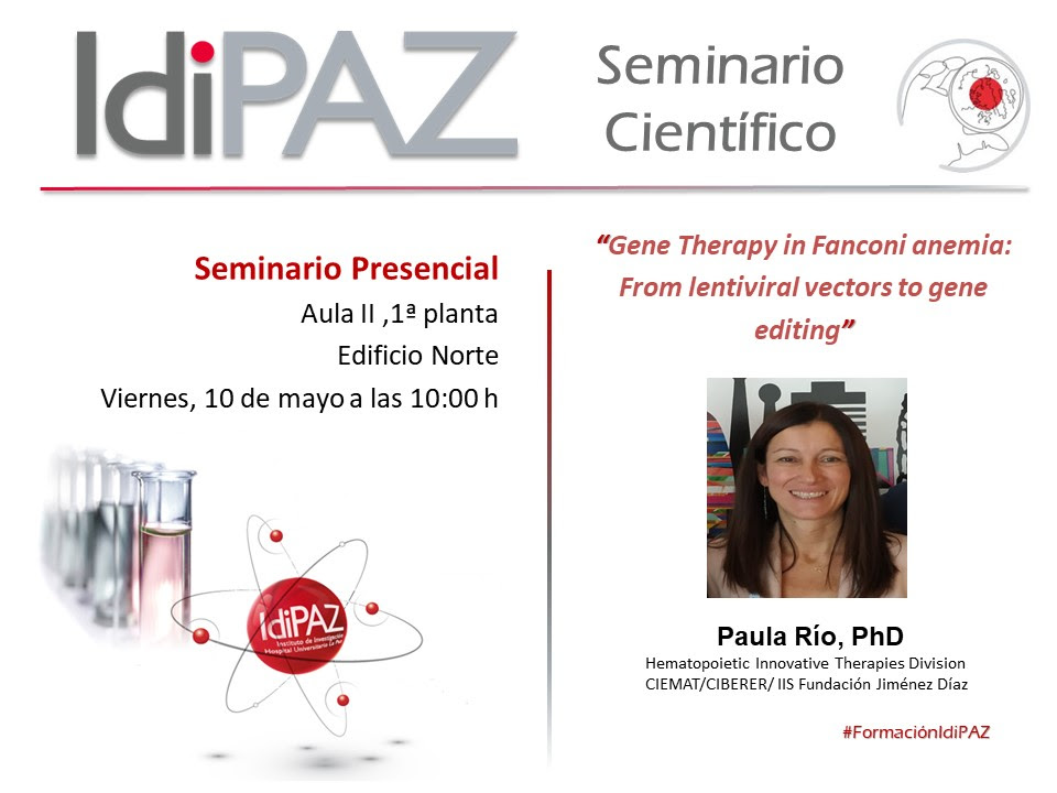 Imagen ilustrativa del seminario científico: From lentiviral vector to gene editing