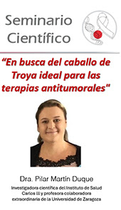 Imagen ilustrativa del seminario científico: En busca del caballo de Troya ideal para las terapias antitumorales