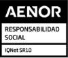 Logo Certificación IQNet SR10:2015 del Sistema de Gestión de la Responsabilidad Social del IdiPAZ